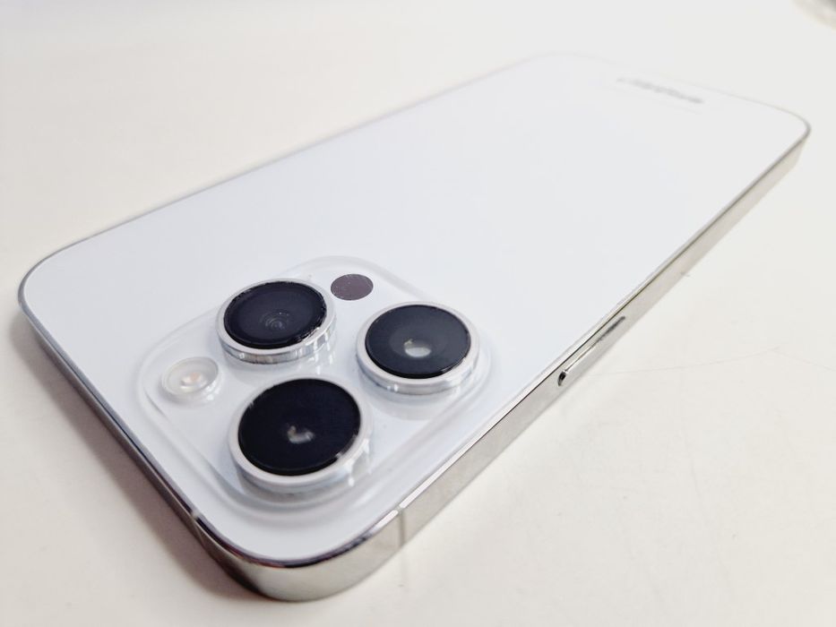 Apple iPhone 14 Pro Max 128GB Silver 6GB, Garantie 24 luni | #R86779