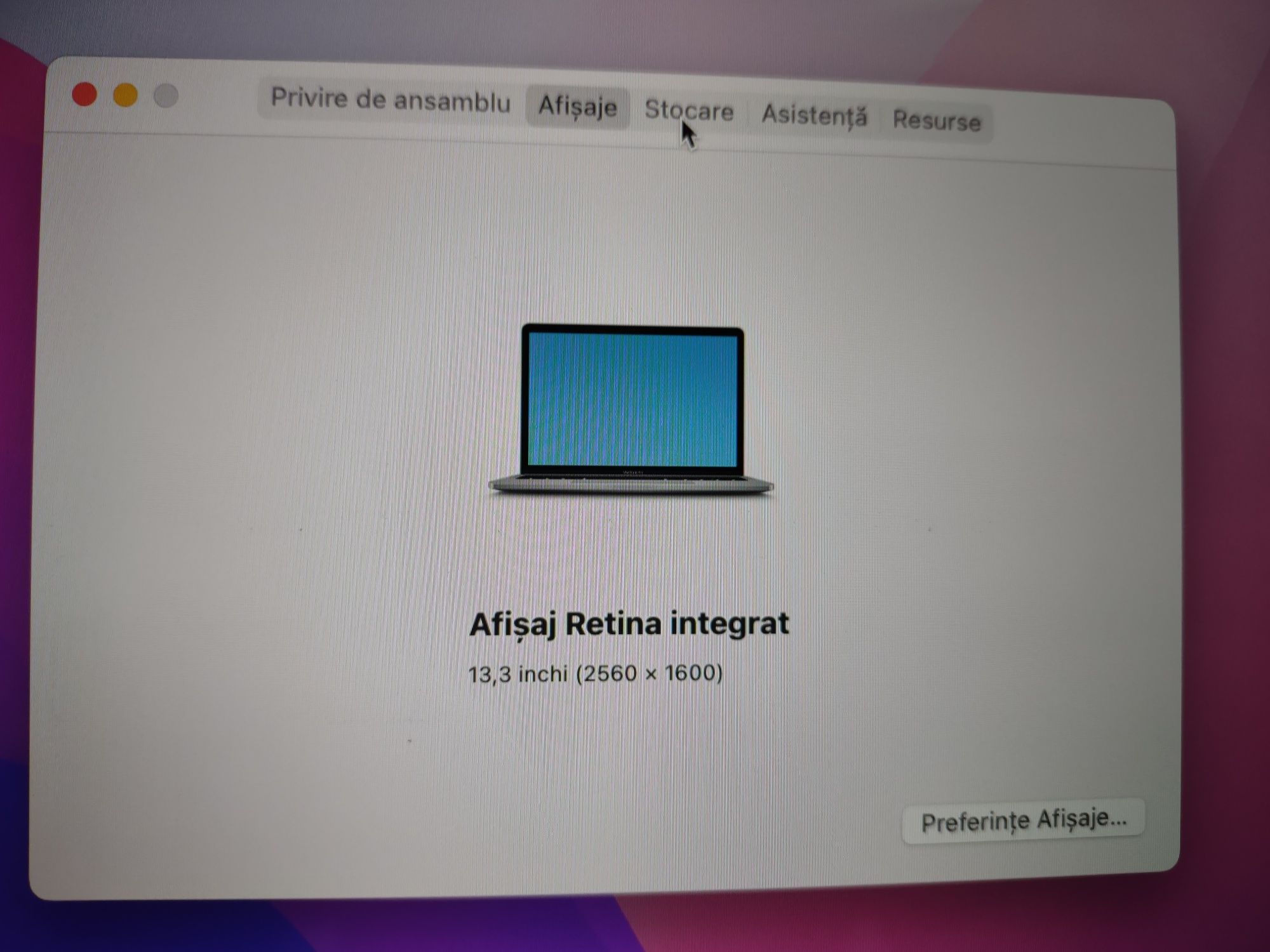 Laptop Macbook pro 13inch