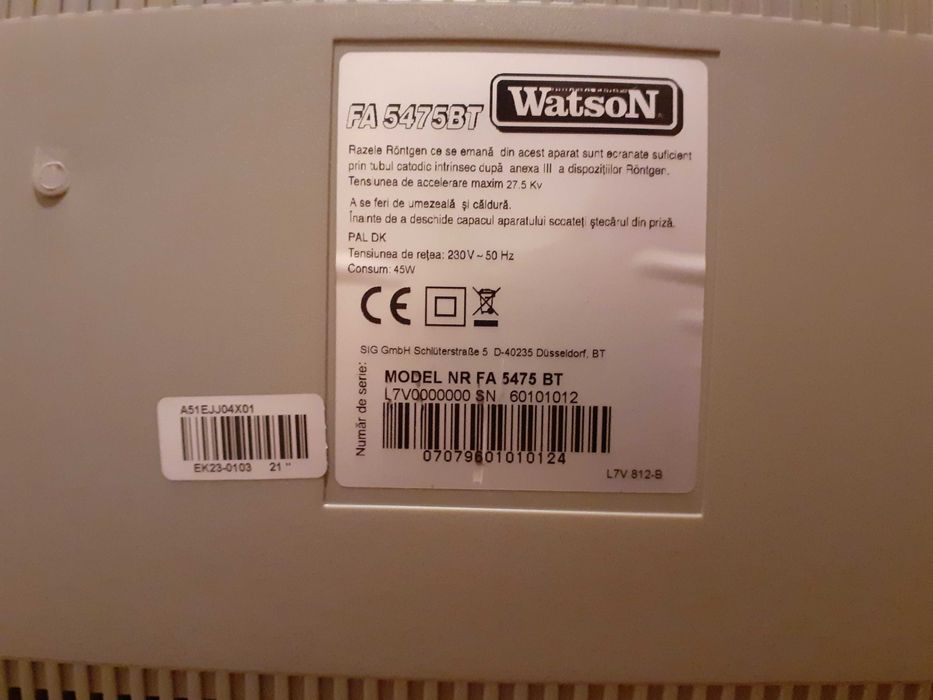 Televizor CRT color stereo WATSON