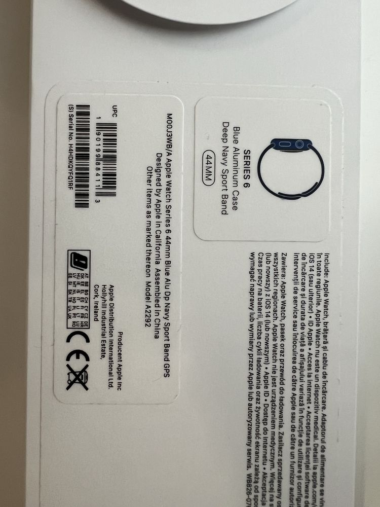 Apple Watch 6 Blue Aluminium