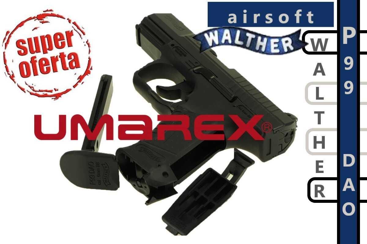 Pistol  Upgradat Walther 4.5 Joules P99 DAO airsoft