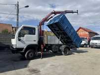 Nissan cabstar atleon basculabil cu macara hidraulic