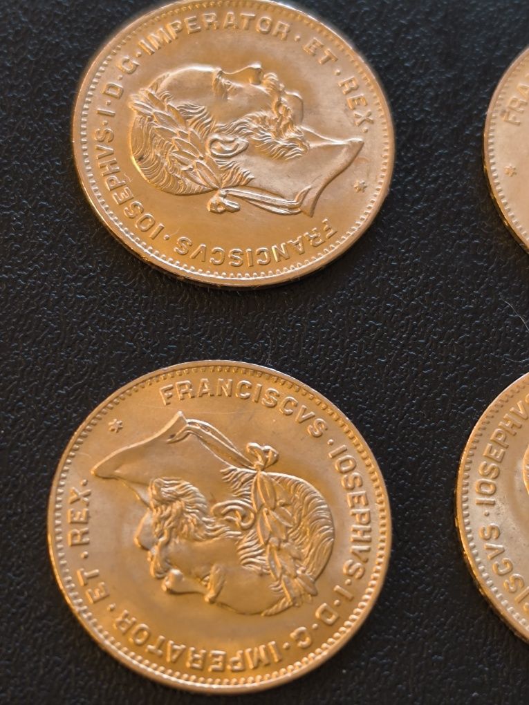 Златна монета 4 флорина/10 франка 1892 год,3.23 гр,900/1000