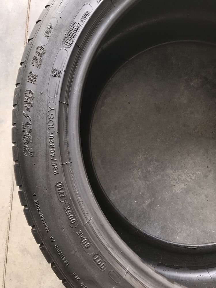 Set Vara 245 45 R20 cu 295 40 R20 Anvelope Cauciucuri Premium cu 6mm