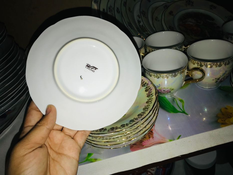 Set Kahla i czesko чаши, чинии Антика