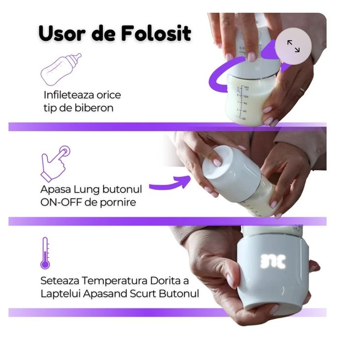 Incalzitor biberoane
 
Biberoane
 
compatibil
 
cu
 
Philips
 
Avent,