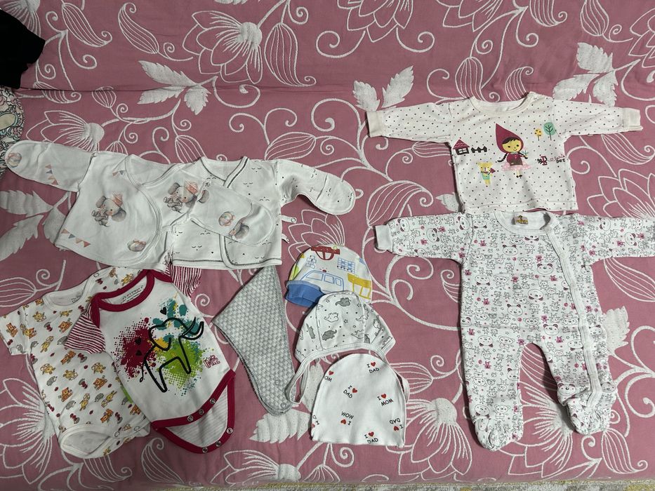 Вещи для новорожденных все за 6000