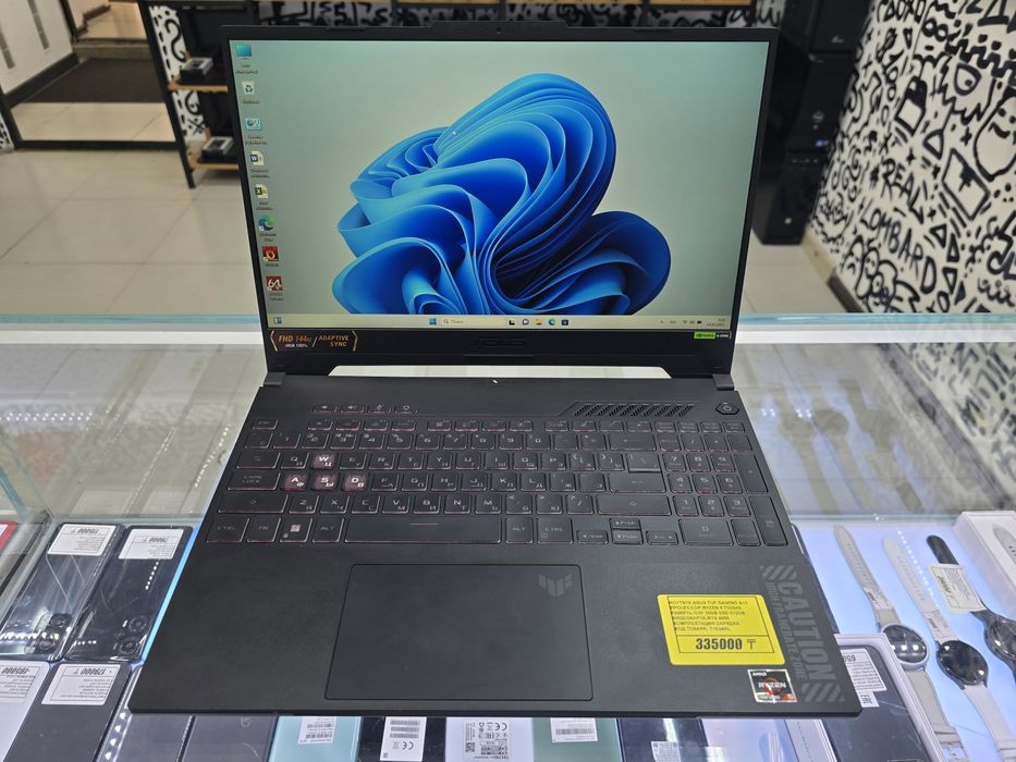 Asus Tuf Ryzen 5 7535Hs озу 16gb ssd512gb Rtx4050 6gb