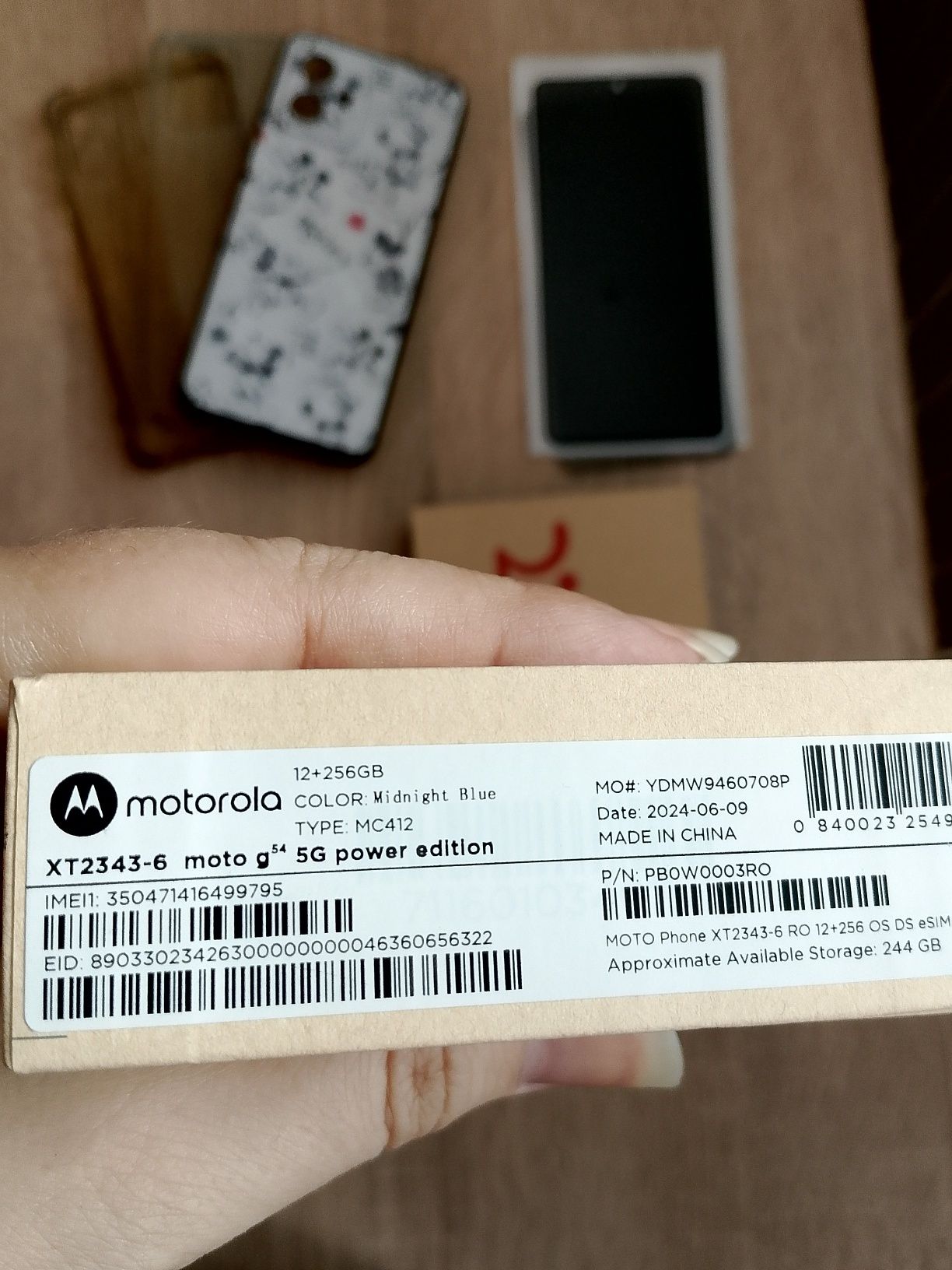 Motorola G54 Power Edition- 256/12 GB Ram