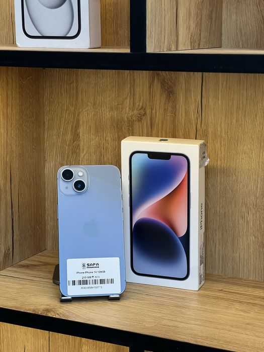 Айфон 14 синий 86%