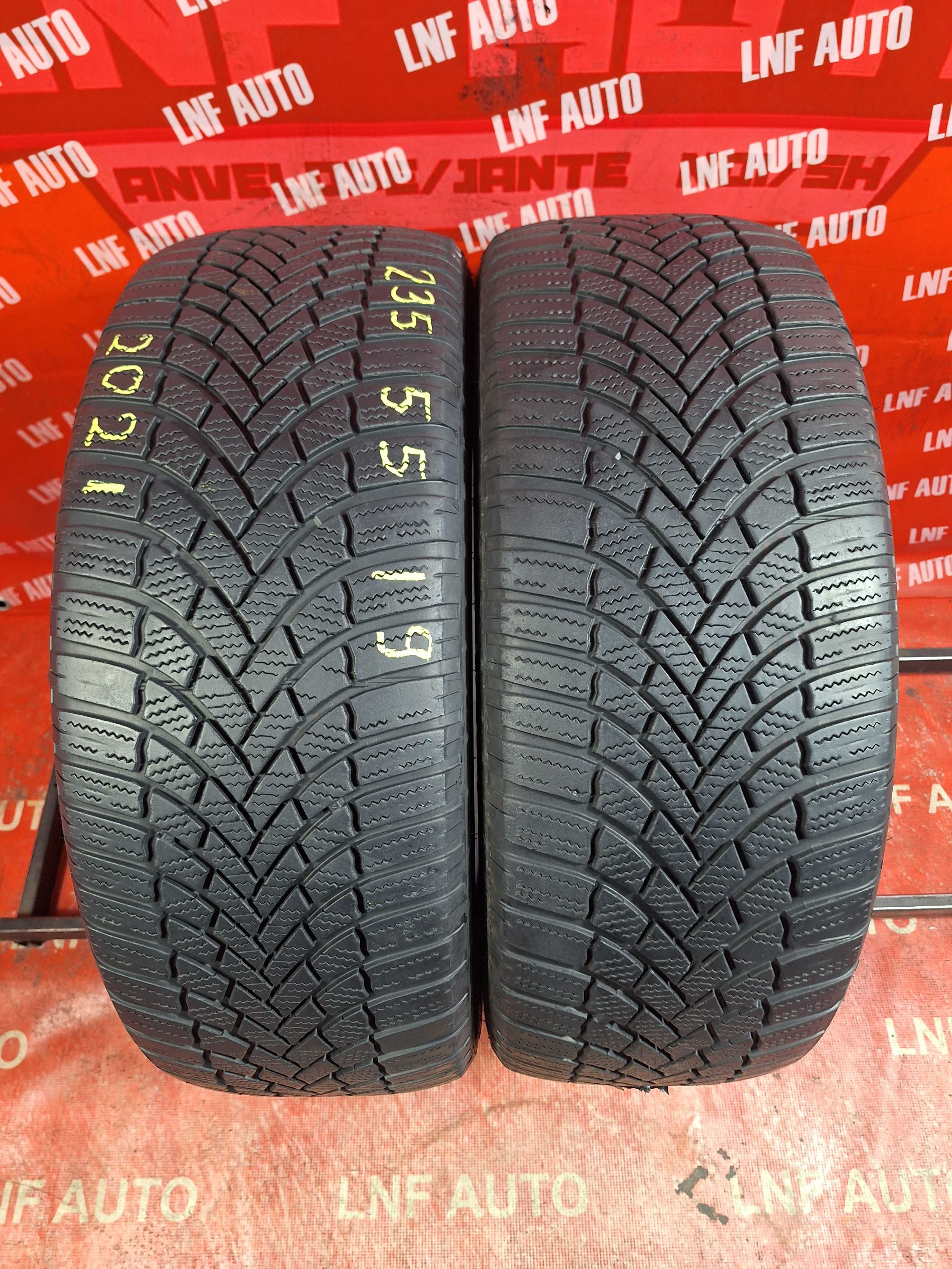 Anvelope de IARNA - 235/55/19 - BRIDGESTONE - 5.8 MM - DOT 2021 !