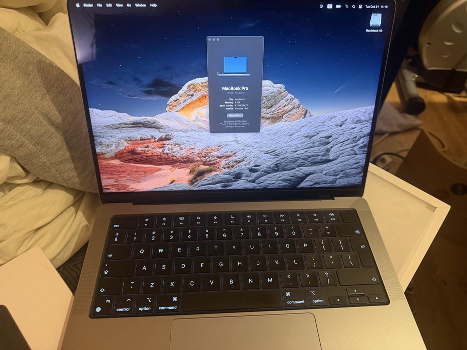 Macbook pro 14”  M3