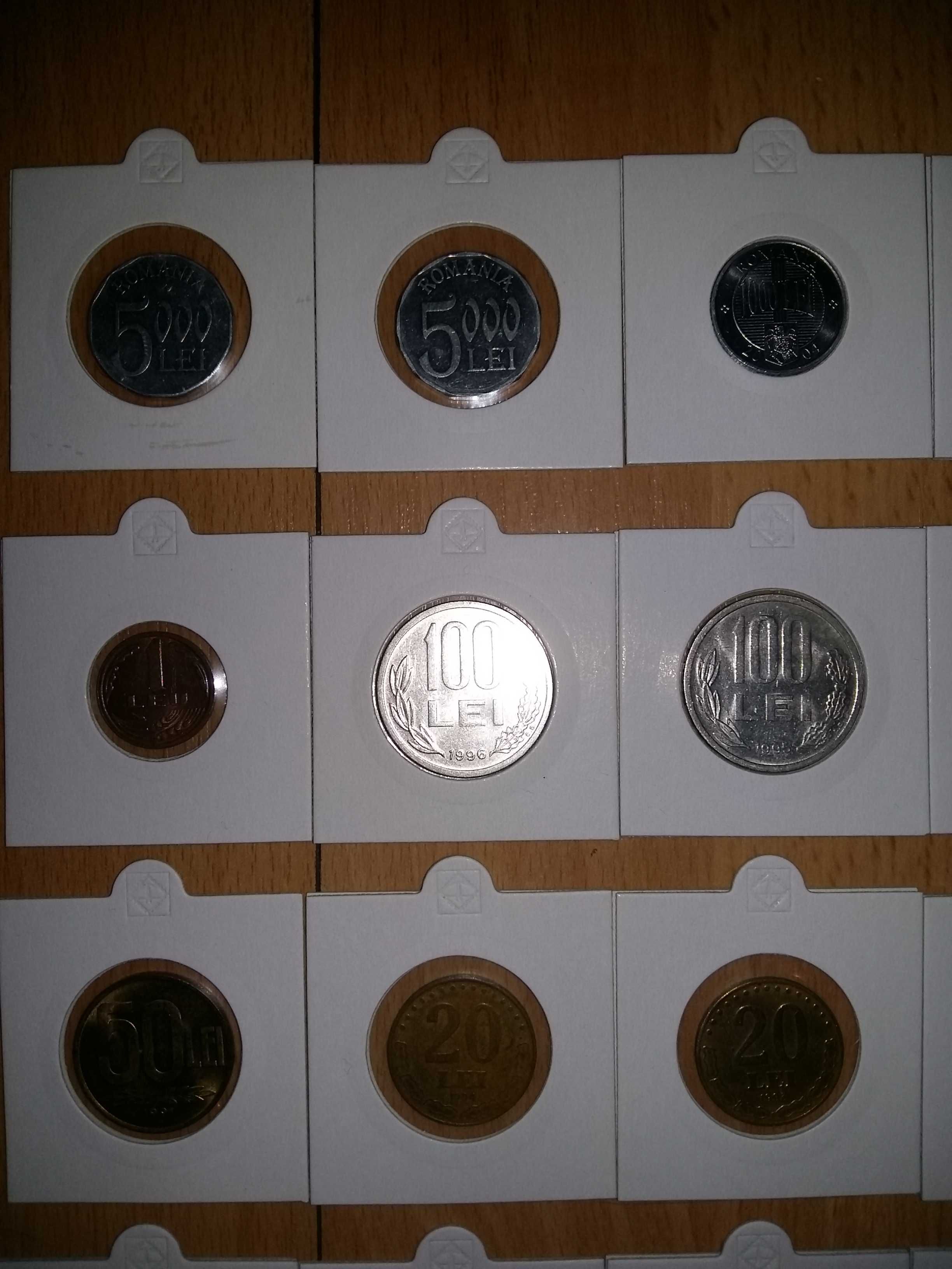 Colectie monede romanesti