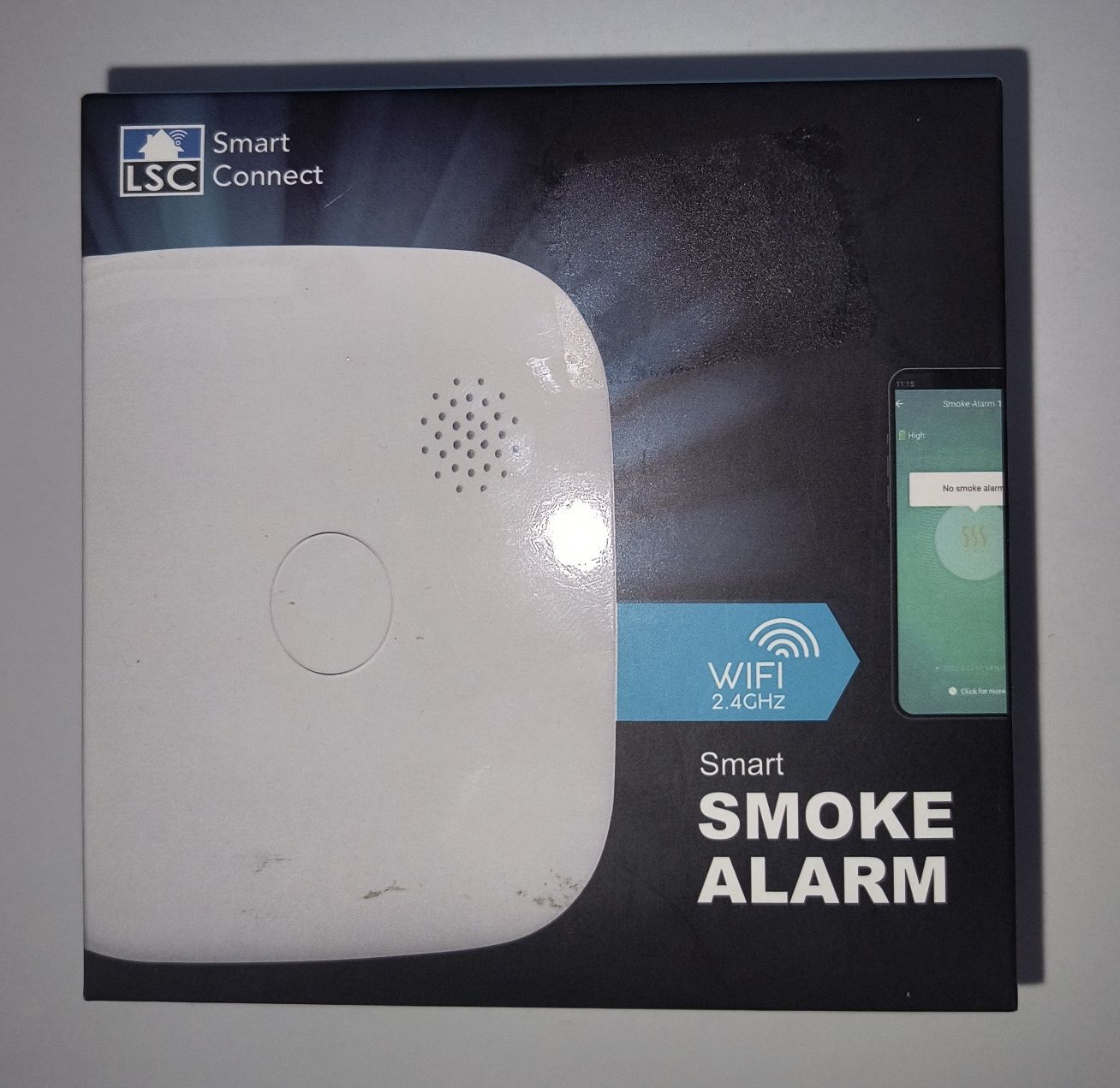 Detector fum / Alarma fum / Senzor - Incendiu - Smart Home Wifi - Tuya