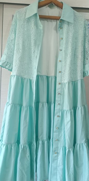 Новое платье ни разу не одевали размер ХЛ производство Пекин фабричный