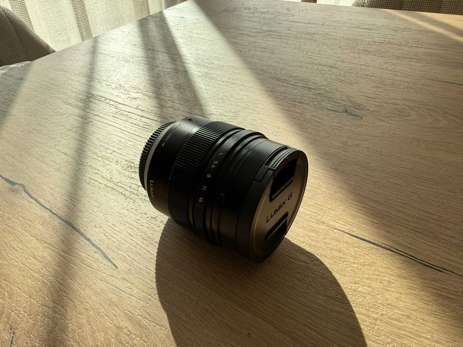 Obiectiv MFT Panasonic Leica 12mm 1.4 Nou