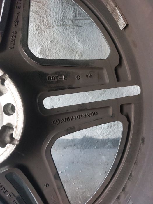 Jante Originale Mercedes AMG R20 GLE A167 W167 X167 echipate cu iarna