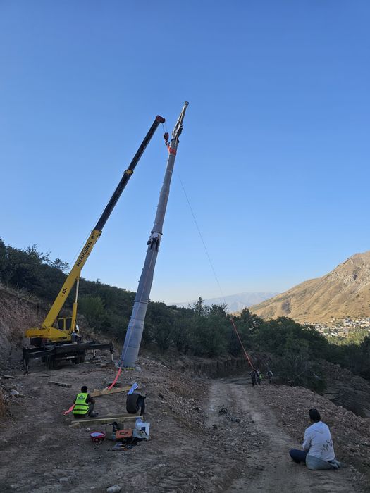 Услуга КАМАЗ Авто кран 25 тонны 21 метр стрела