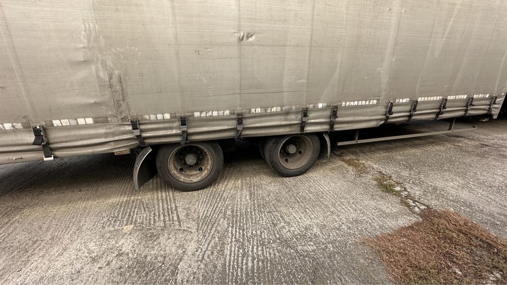 Remorca tandem 12t cu 2 axe BPW