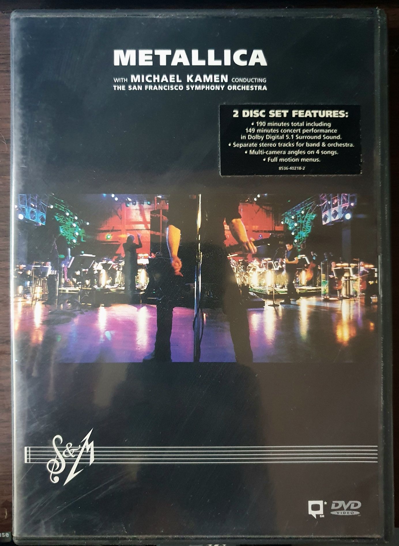 DVD METALLICA и симфонический оркестр