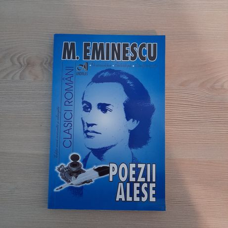 Vând cartea ,,Poezii alese" de Mihai Eminescu