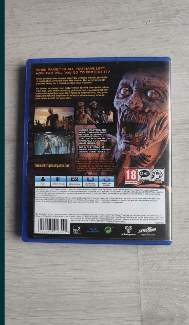 The Walking Dead A New Frontier PS4 Playstation 4
