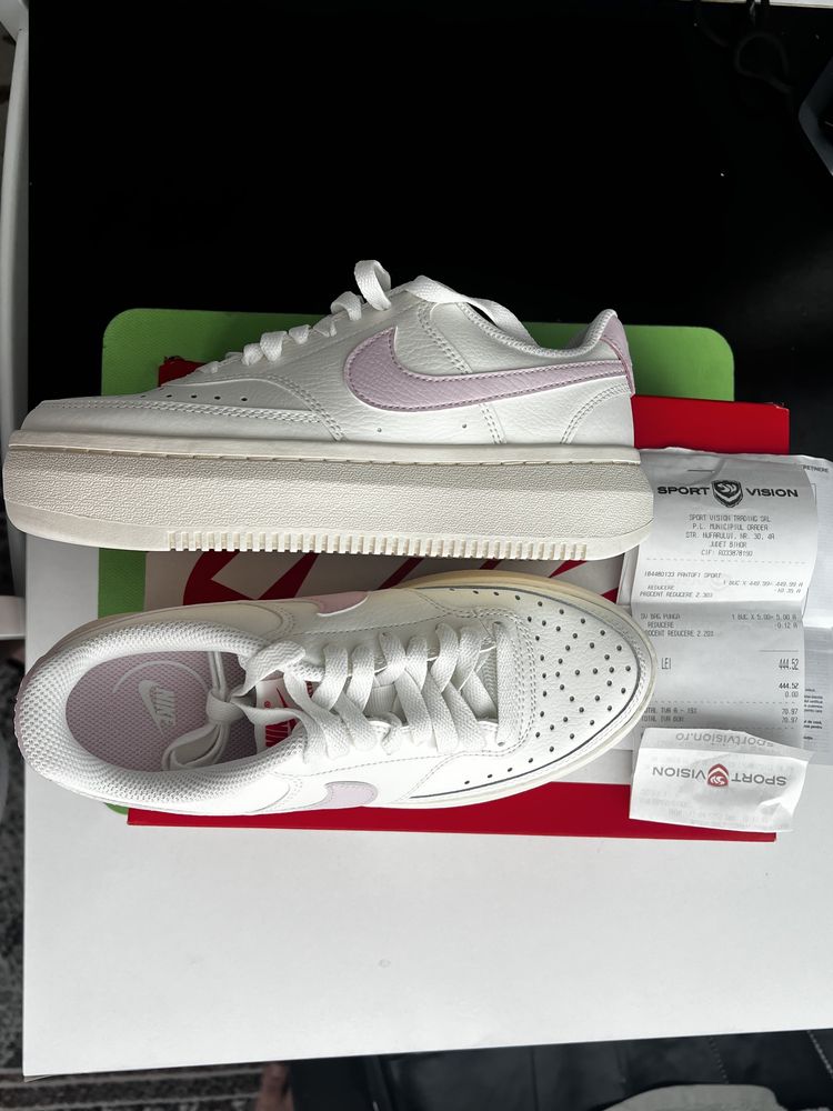 Nike court vision alta pink