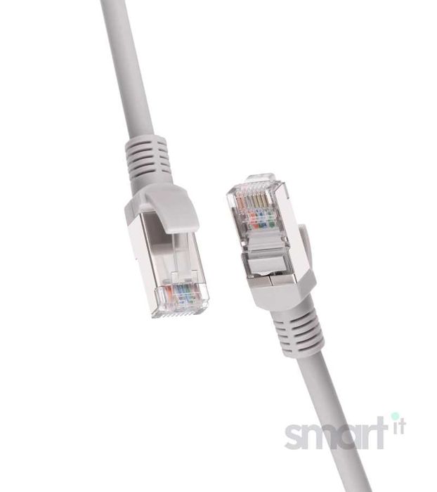 Коммутационный шнур UTP cat.6 1,5 м серый