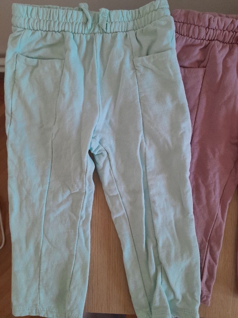Set 3 pantaloni grosi fetiță 80-86