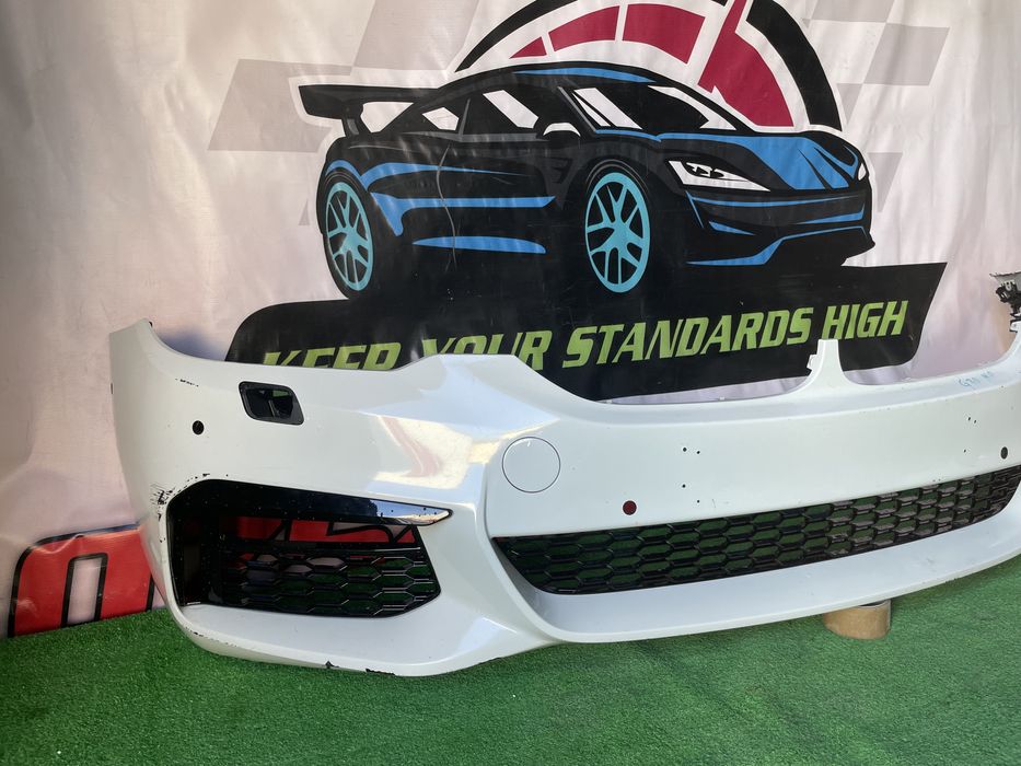 Bmw Seria 5 G30 G31 Bara fata completa M-pachet cu spalatori de faruri