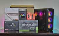 RTX 4060Ti 16GB/Ryzen 5-7500F/RAM 16GB/SSD 512GB/Чисто Нов+Гаранция!