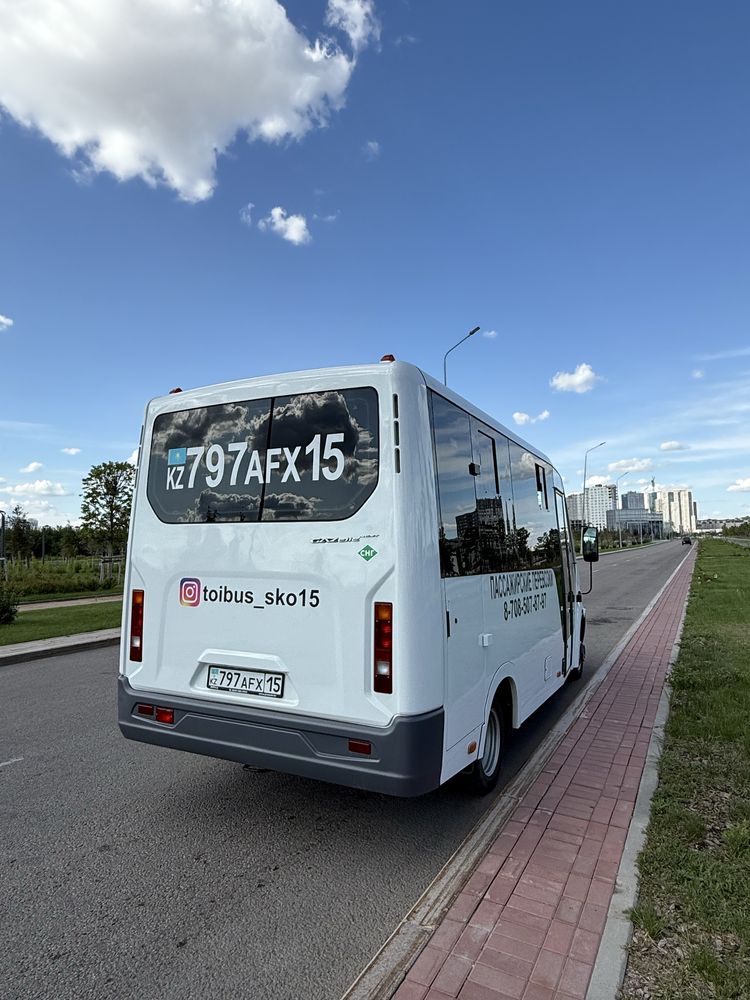 Пассажирские перевозки любых видов на новых микроавтобусах 18 мест