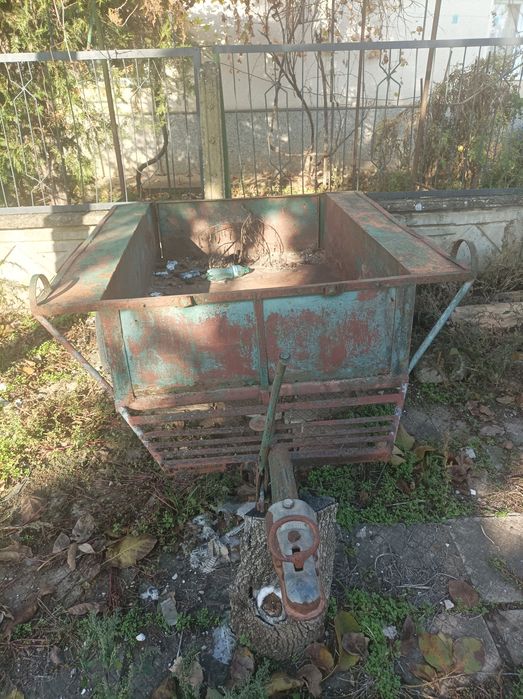 Плуга е чисто нов ! Ремарке за фреза