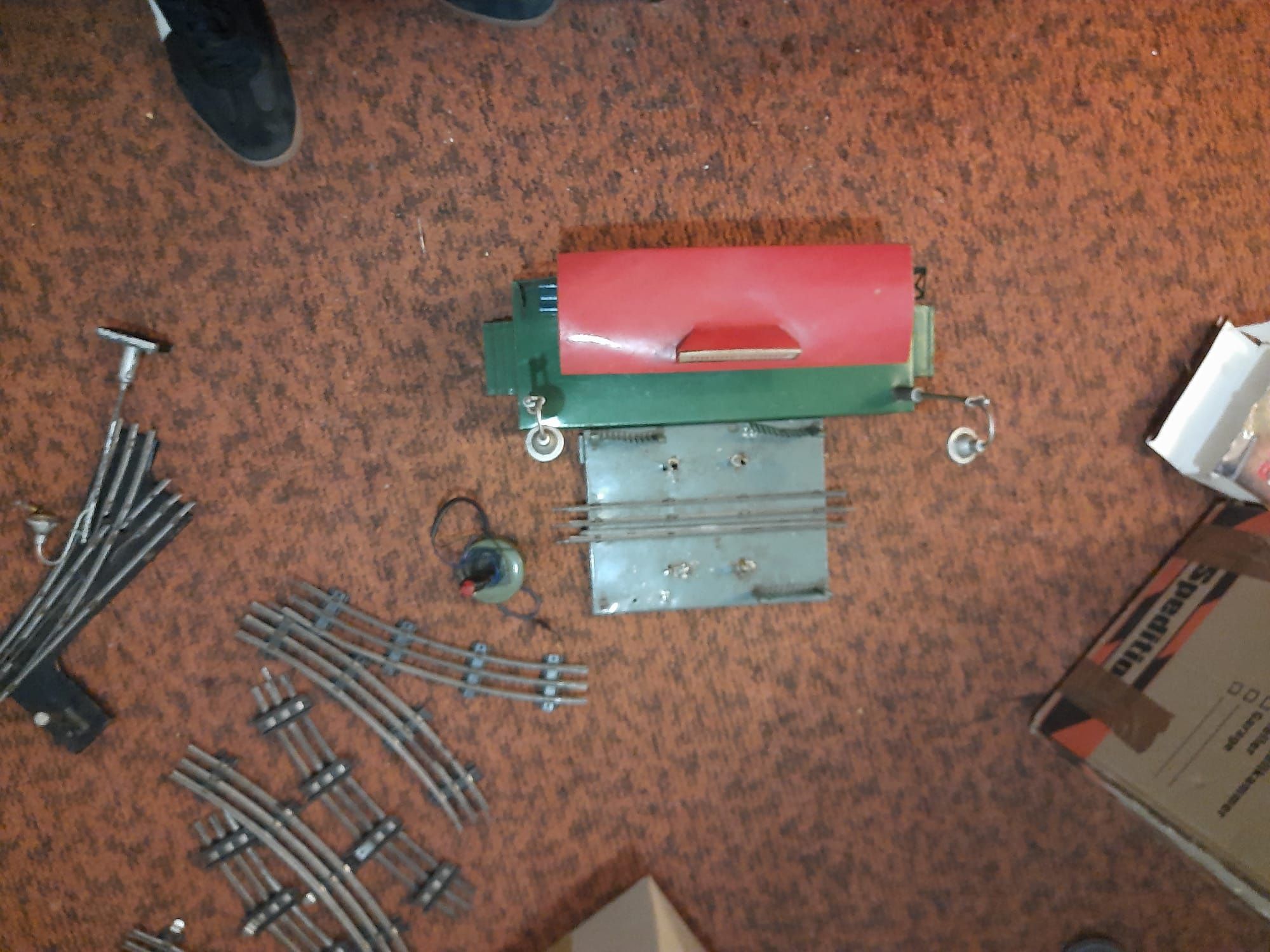 Set de tren de jucărie rusesc, anii 60-70
