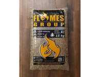 Иглолистни пелети FLAMES, клас А1, 5,10 кВч/кг от бял бор