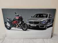 Светеща картина с Led осветление - Ducati & Mercedes CLS AMG
