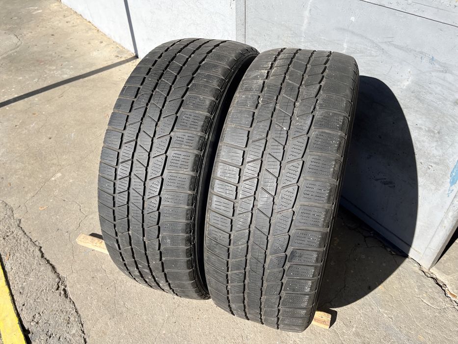 2 бр.  зимни гуми 235/55/18 Continental DOT 4118 5 mm