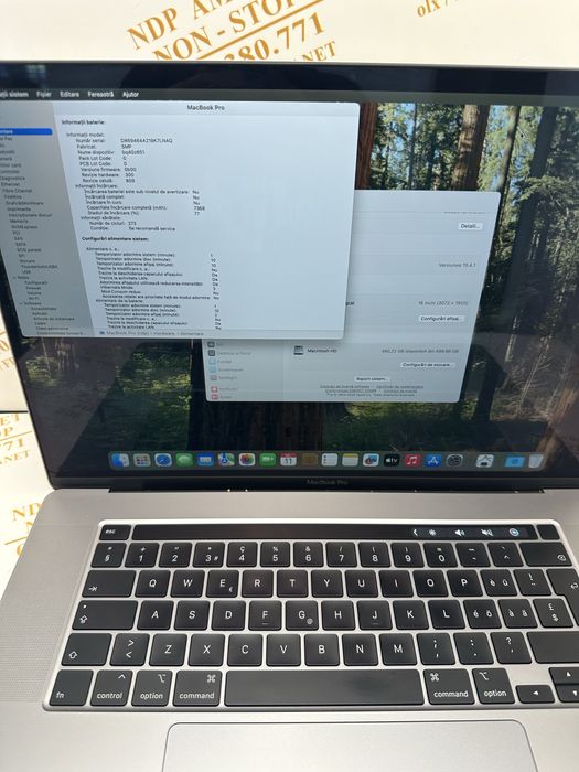 NDP Amanet NON-STOP Calea Vitan Nr. 121 MACBOOK PRO 2019 16 INCH(37000