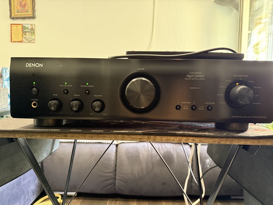 Amplificator Stereo Denon PMA-800Ne,85W,Telecomanda,Coaxial,Optical