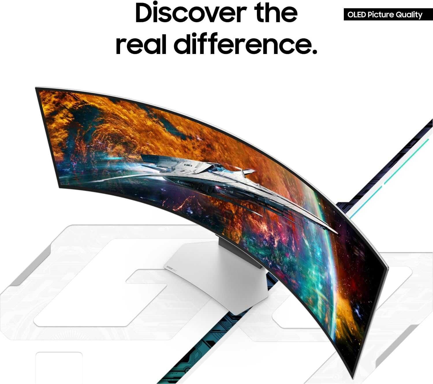 [НОВЫЙ] Монитор Samsung 49" Odyssey OLED G9 LS49CG954SMXUE 5K 240Hz