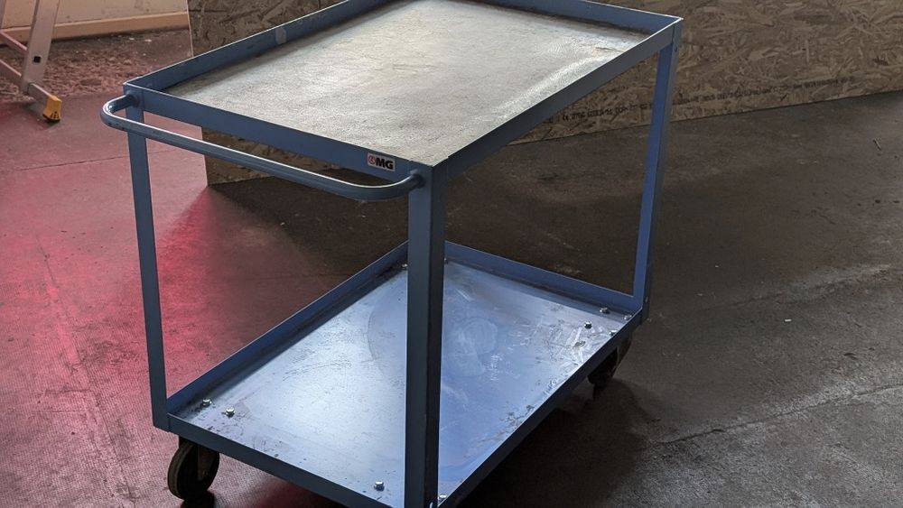 Carucior industrial marfa metal