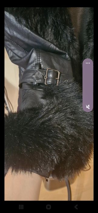 Haina de piele cu blanita M