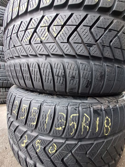 2 anvelope iarna 255/35r18 Pirelli 2021 Montaj Gratuit
