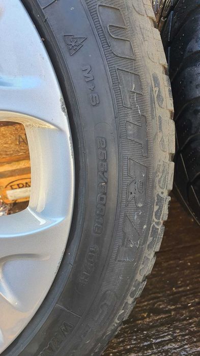 Jante BMW X5 originale aliaj magneziu R 19 cu anvelope de iarna
