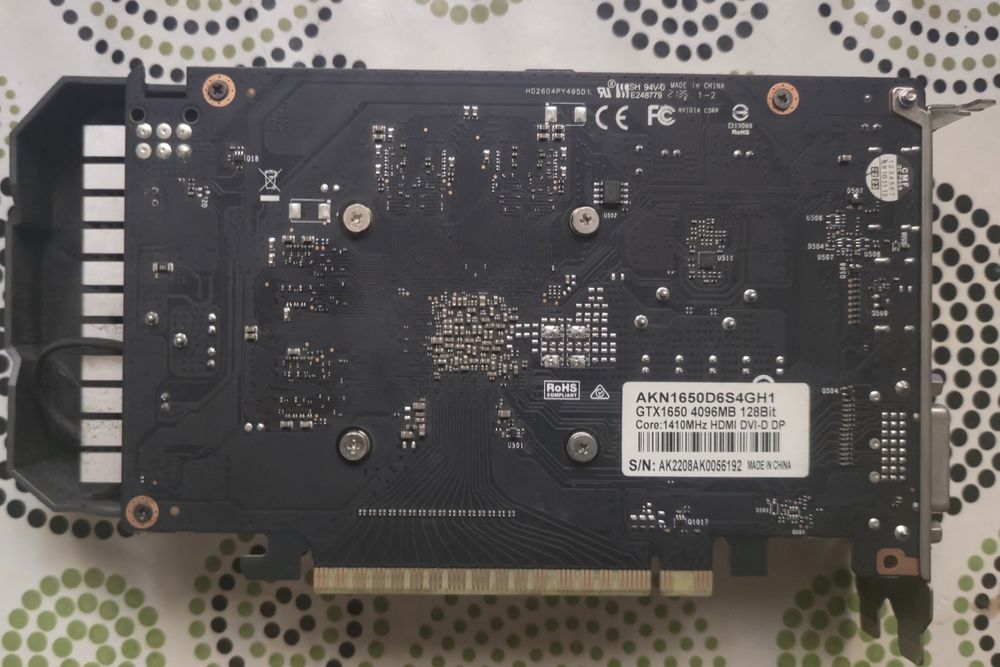 GEFORCE GTX1650 gddr6