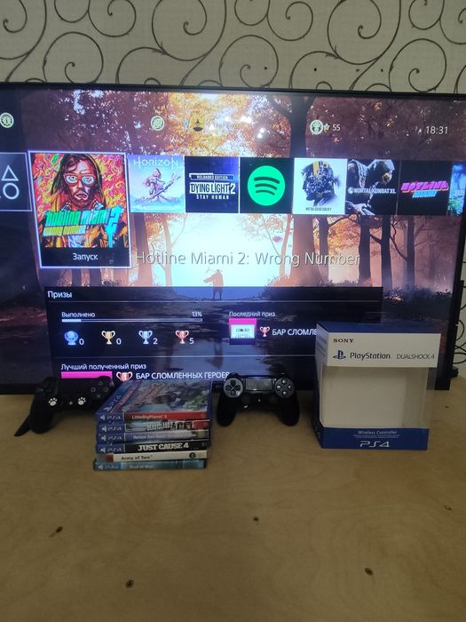 Playstation4 fat 1 терабайт