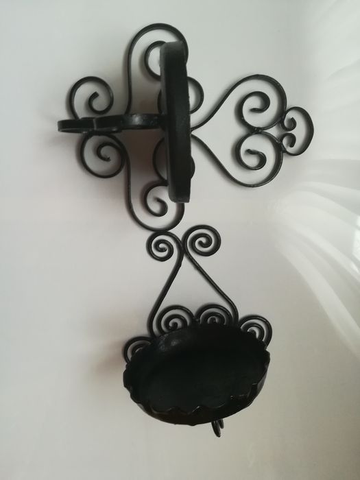 Suport flori  metal vechi