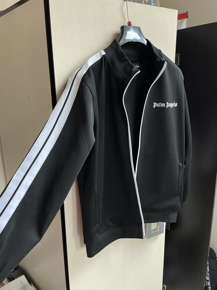 Palm Angels Chest Logo-Print Track Jacket