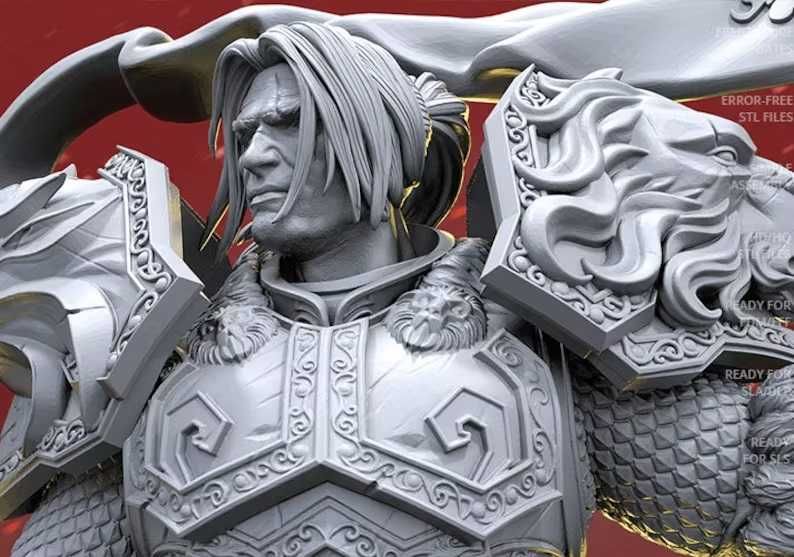 Figurina World Of Warcraft Varian Wrynn