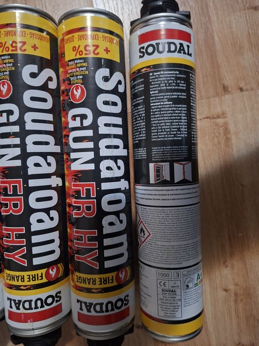 Spumă Soudal Gun Fr Hy fire